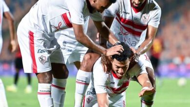 الزمالك يخطف الفوز بصعوبة من سيراميكا في الدوري المصري