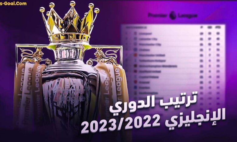 تعرف علي جدول ترتيب الدوري الإنجليزي بعد إنتهاء مباريات اليوم